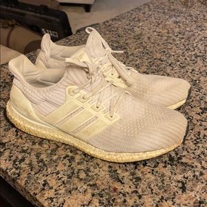 Adidas ultra boosts (white) men’s size 12